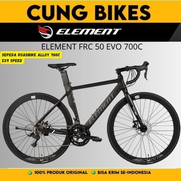 Sepeda Balap Element FRC 50 Evo 700C Roadbike Frame Alloy