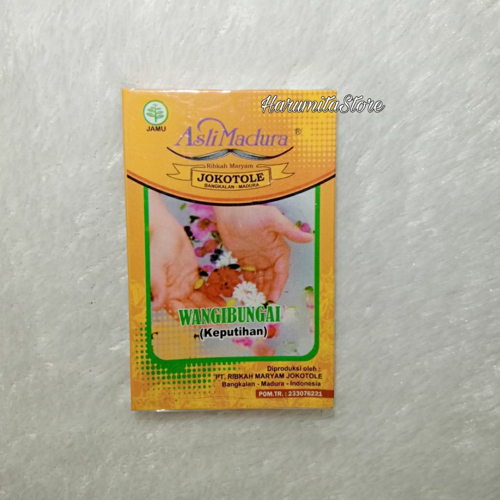 Jamu Keputihan 24 Kapsul Jokotole Asli Madura