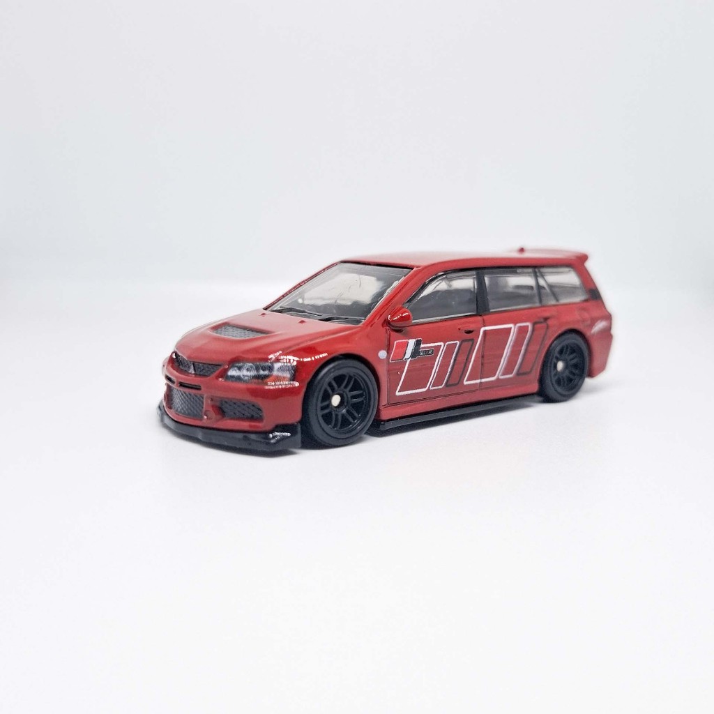 Hot Wheels Premium 2005 Mitsubishi Lancer Evolution IX Wagon / Remorque