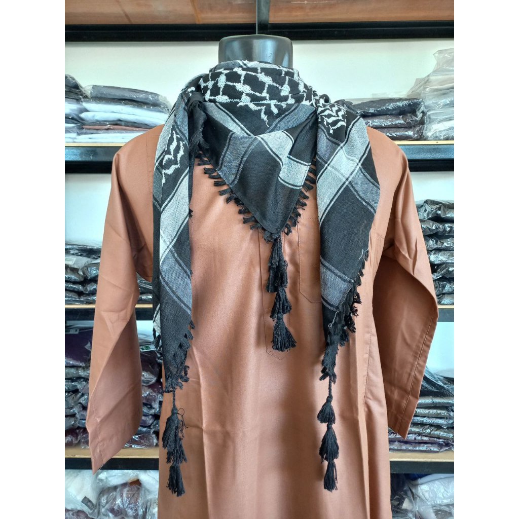 SORBAN PRIA SEGIEMPAT / SORBAN MOTIF PREMIUM