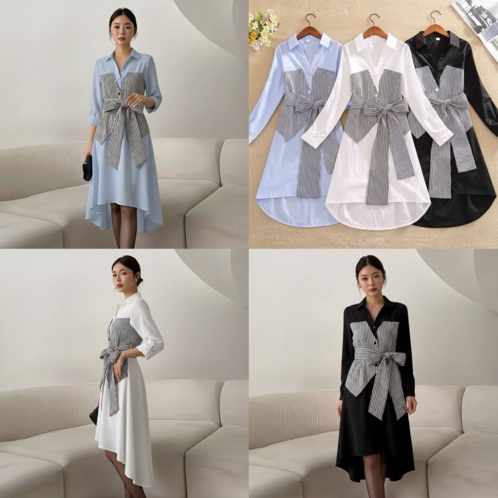 SJM TUNIK CASUAL FASHIONABLE WANITA KOREA 654