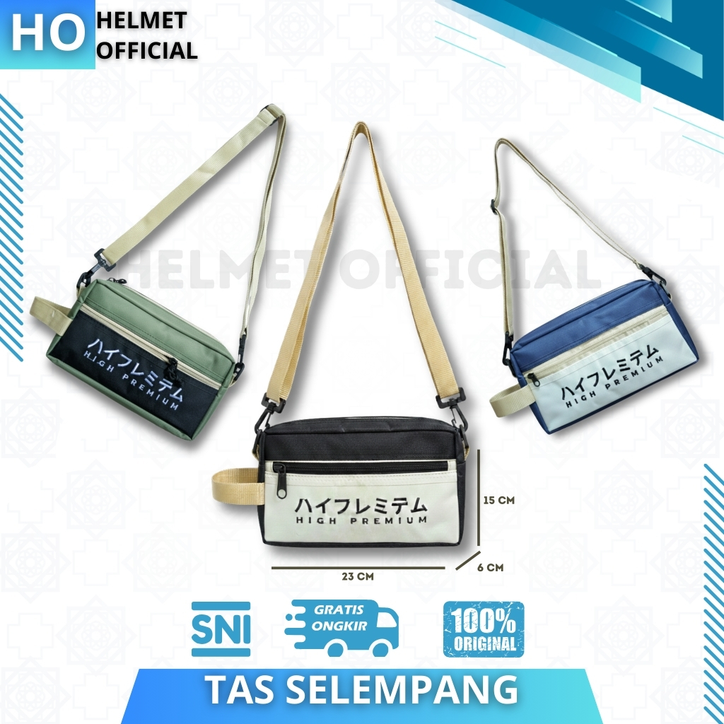 Tas Selempang slingbag Pouch Clutch Casual pria