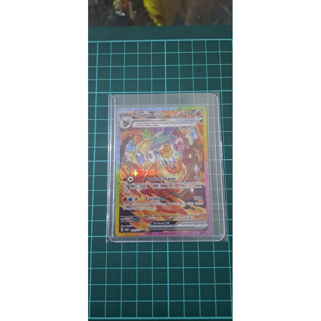 flareon ex sar SV8a terastal festival ,tcg pokemon indonesia