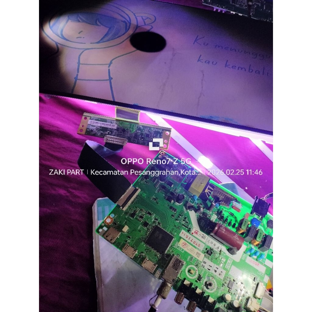 MESIN TV LED SHARP 32 IN DIGITAL