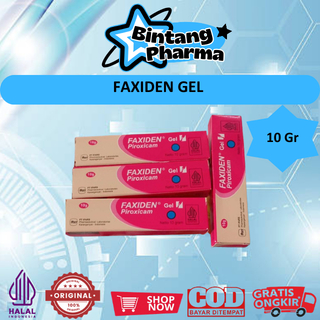 FAXIDEN (GEL 10GR) - MEREDAKAN NYERI SENDI, OTOT, MEMAR DAN KESELEO