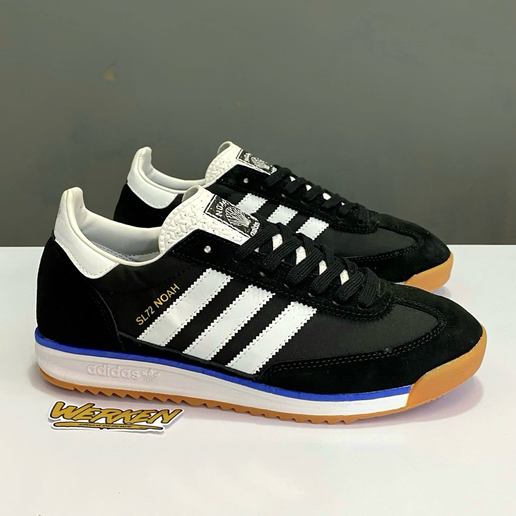 Promo sepatu Adidas SL 72 x Noah Black