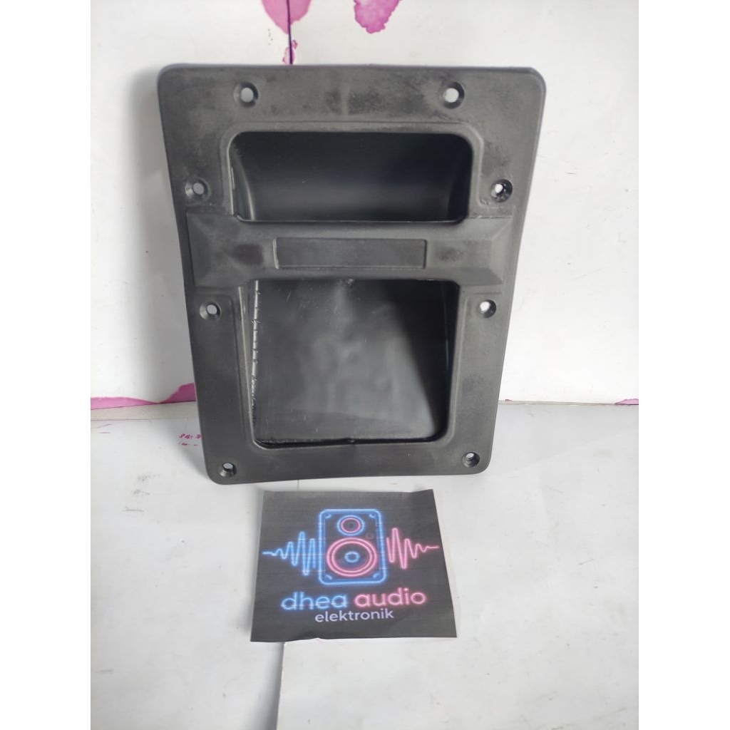 Handle Box Speaker Plastik Besar PVC Handel Box Speaker Plastik Pegangan Tangan 20x16cm Handle Box B