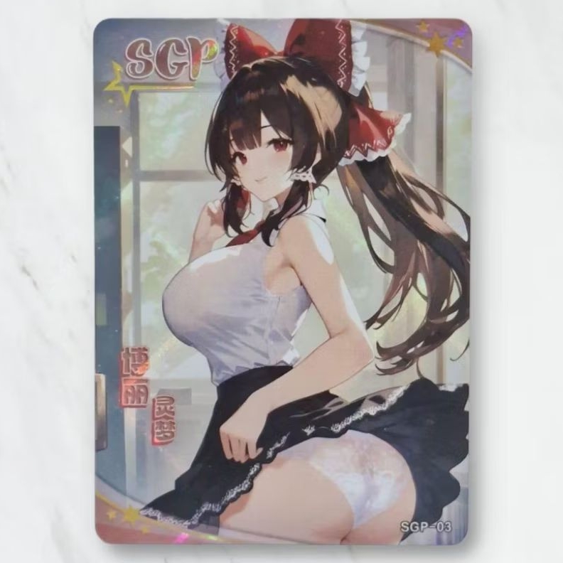 Kartu CCG Goddess Touhou Project Hakurei Reimu SGP