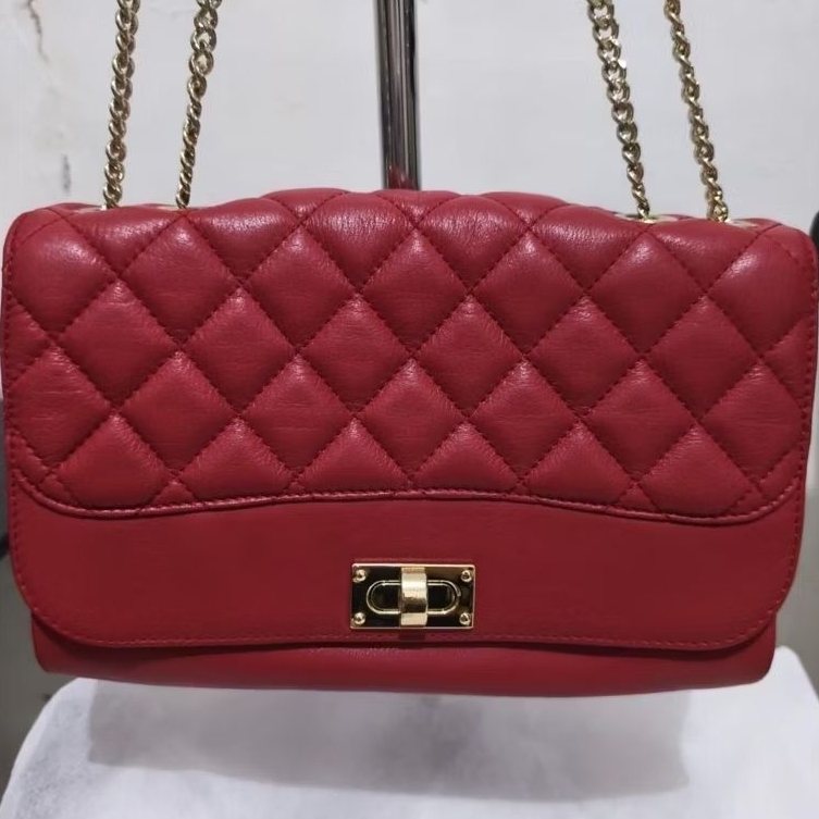 TAS PESTA RANTAI GILIVO ORIGINAL KULIT ASLI SECOND