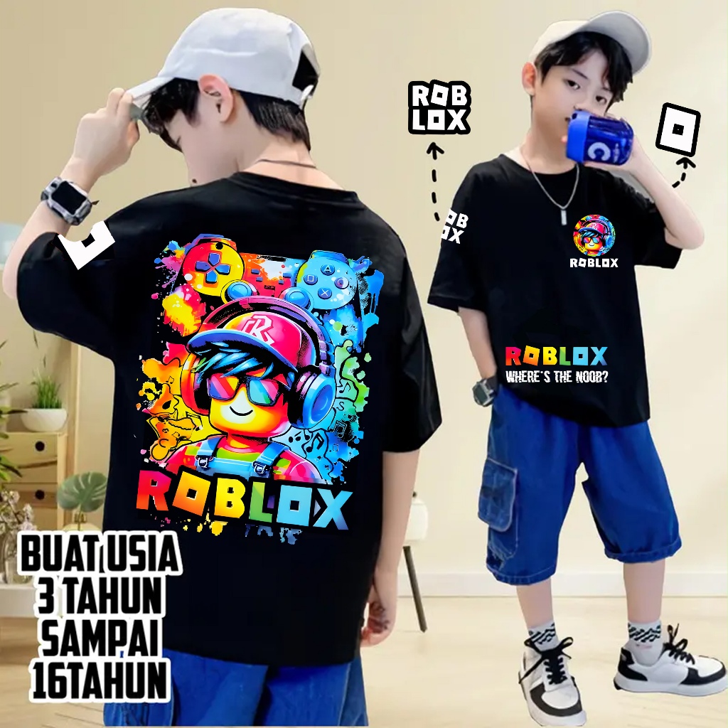 Kaos Game Roblox anak bisa buat couple