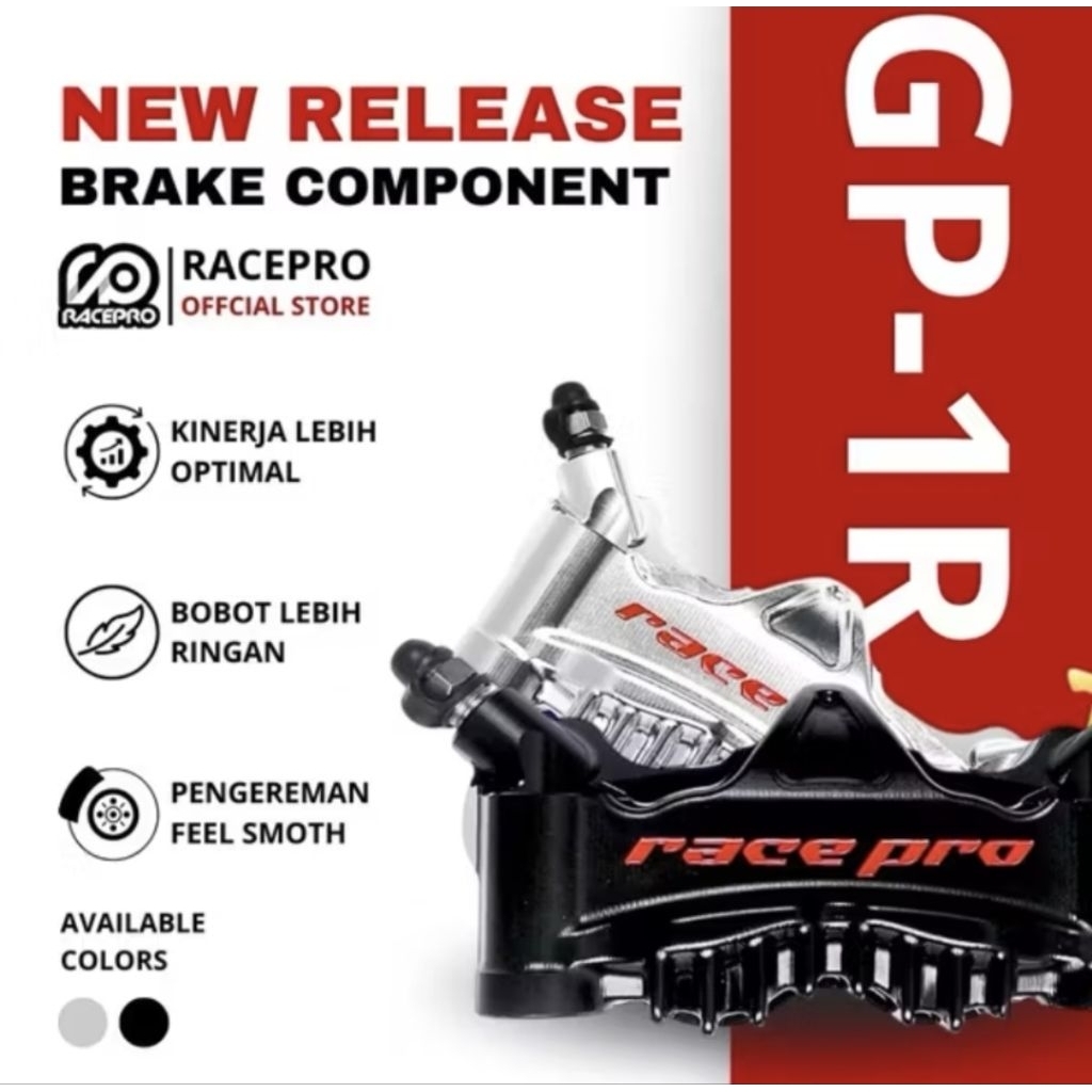 Kaliper Monoblok GP1 Racepro 4p Universal Gp2 kaliper racepro 2P