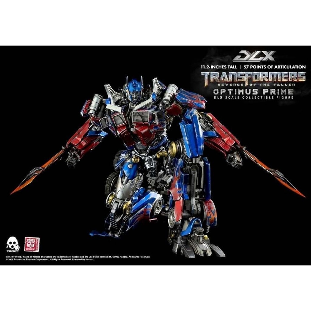 Threezero Optimus Prime DLX Revenge of The Fallen