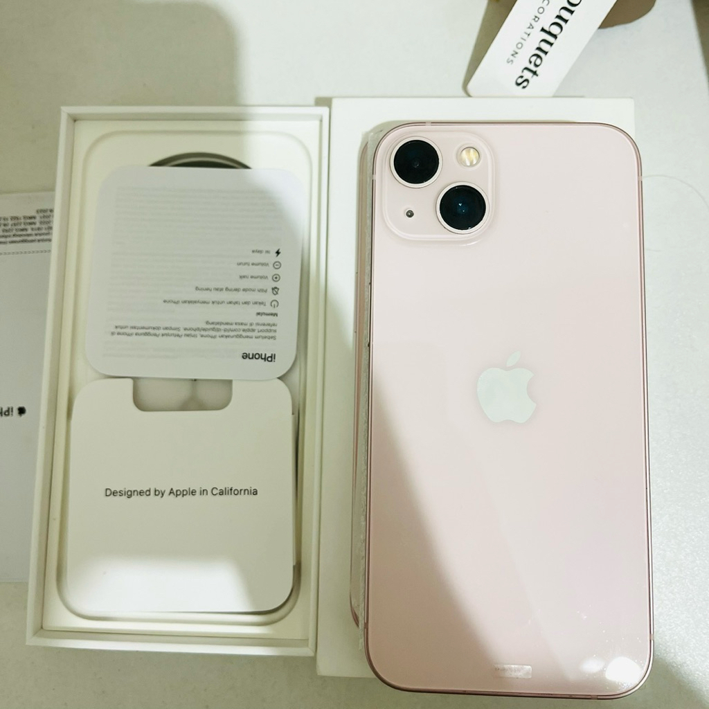 Iphone 13 256gb Original Ibox fullset dengan box dan kabel data