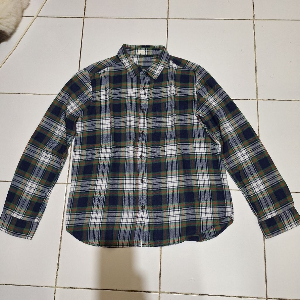 Kemeja Flanel GU Unisex