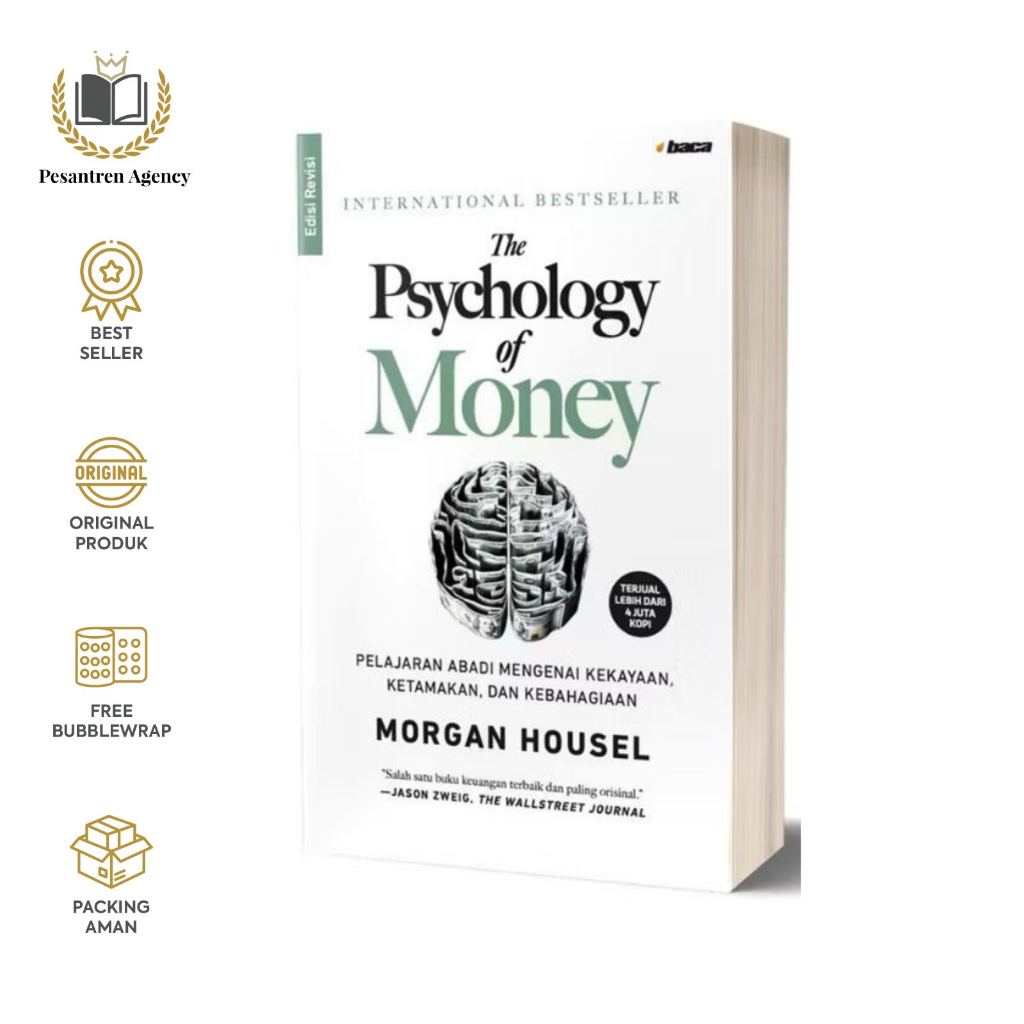 PesantrenAgency - Buku Terjemahan The Psychology of Money (Edisi Revisi) - Morgan Housel (Baca)