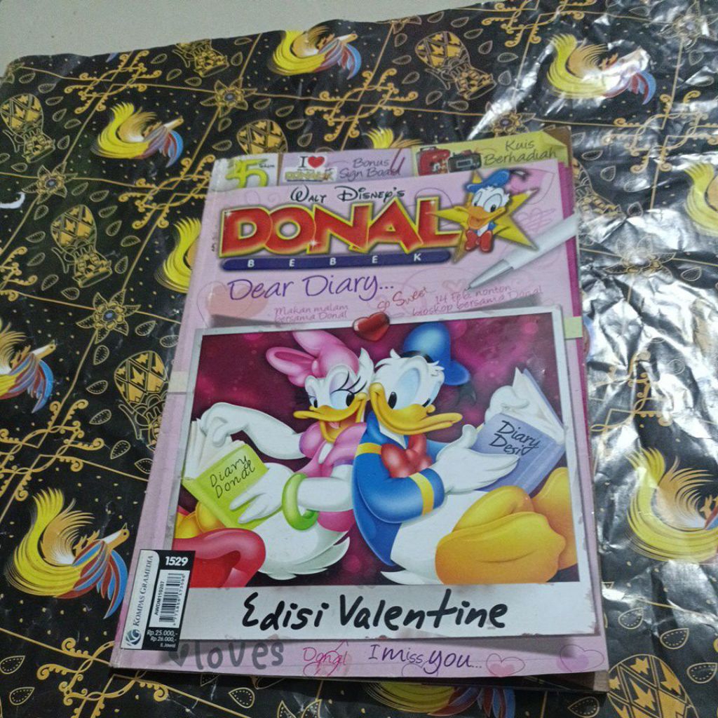 Komik Donal Bebek - edisi Valentine