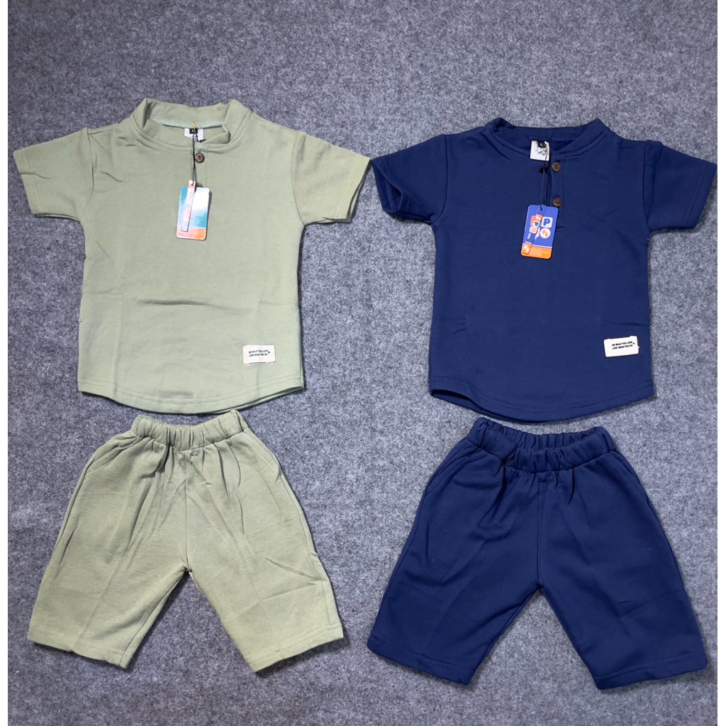 Setelan Anak Laki-laki JPO Kids - Baju Pendek Celana Pendek