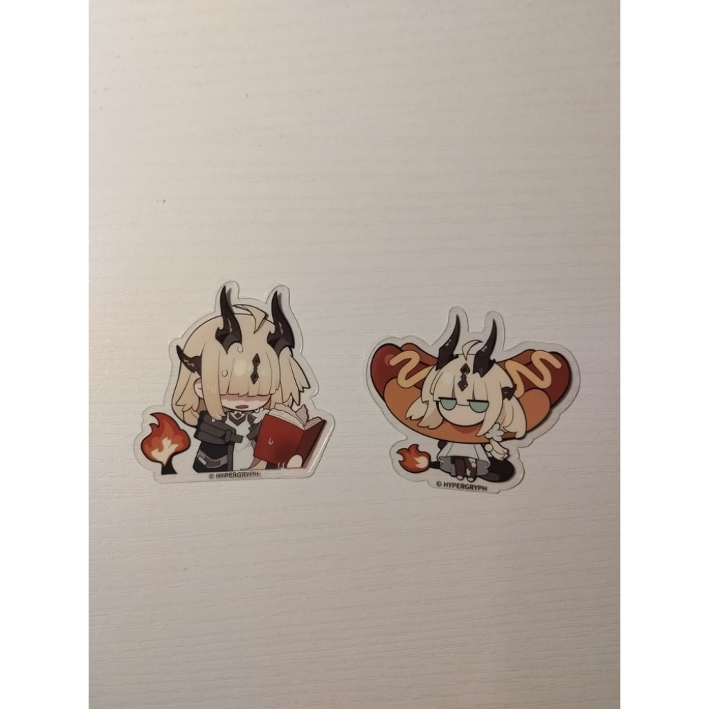 Arknights stiker set - Kazdelian Rescue - Reed set, Muelsyse set, Ho'olheyak set