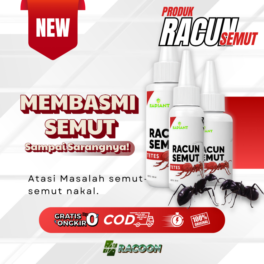 RACUN PEMBASMI SEMUT SUPER AMPUH, PENGUSIR SEMUT MERAH SEMUT RANGRANG PEMBASMI