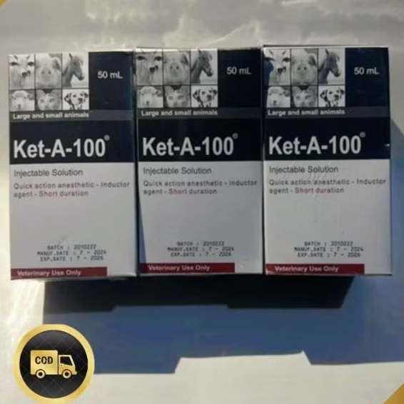 KET -A 100 ORIGINAL OBAT HEWAN TERNAK
