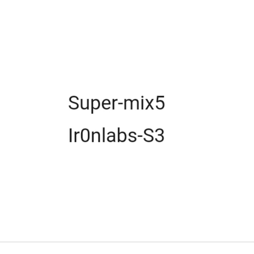 IronLabs-S3 SuperMix5 - ORIGINAL