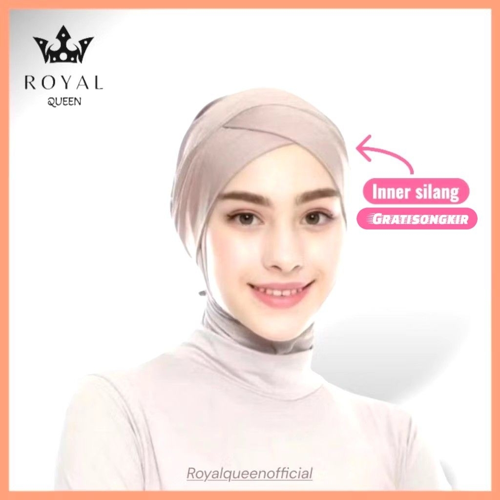 Queen - Inner silang Ciput Tali Silang - ciput hijab