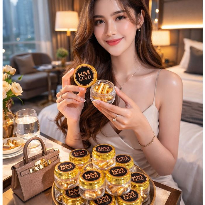 KM Gold original isi 2 100% segel COD