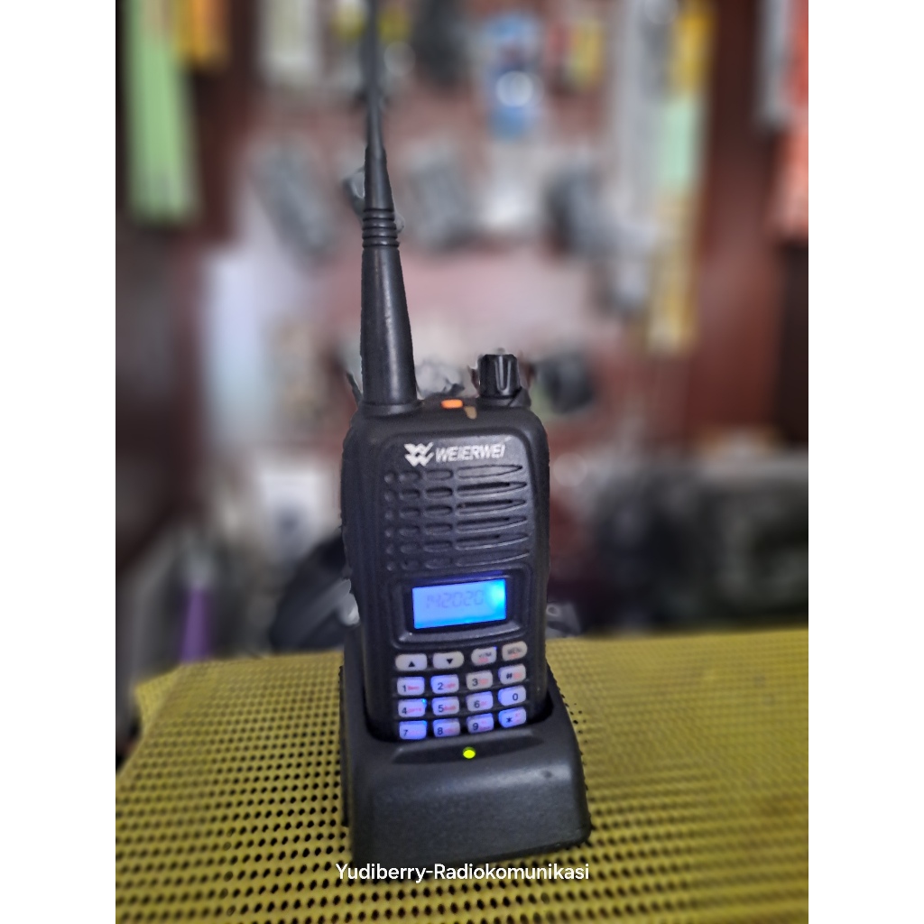 Ht Weierwei Vev338 Bekas VEV-338 Frekuensi VHF Second Frekuensi 136Mhz sd 174 Mhz Weierwei Vhf Analo