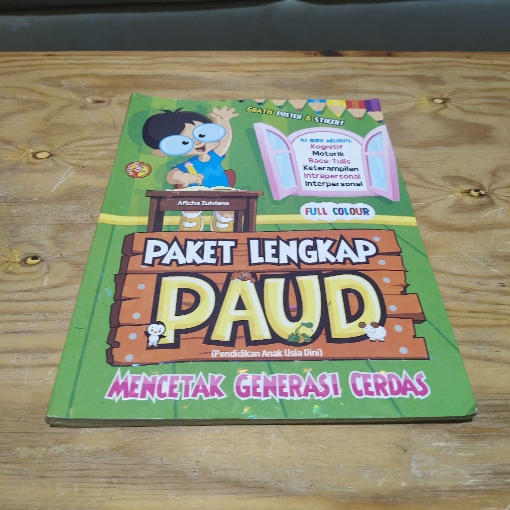 Buku Paket Lengkap PAUD Mencetak Generasi Cerdas