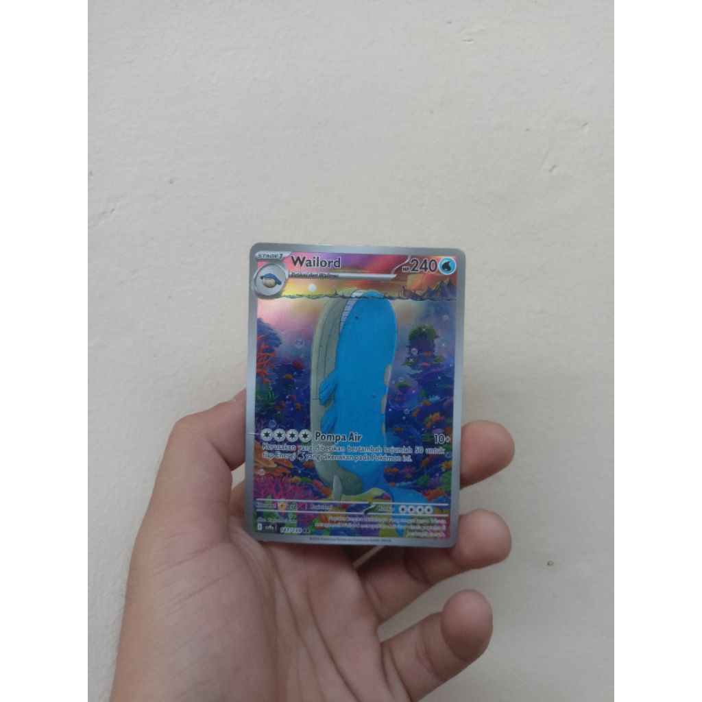 Pokemon TCG Wailord AR