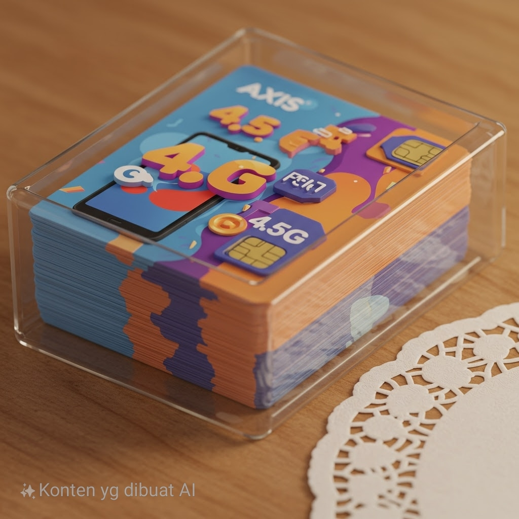 kartu perdana axis paket internet 3gb nasional(exp 2028)
