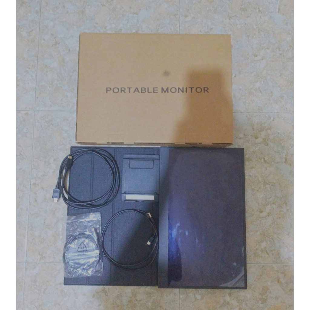 monitor touchscreen layar sentuh portable monitor 15,6 inch free stylus pen