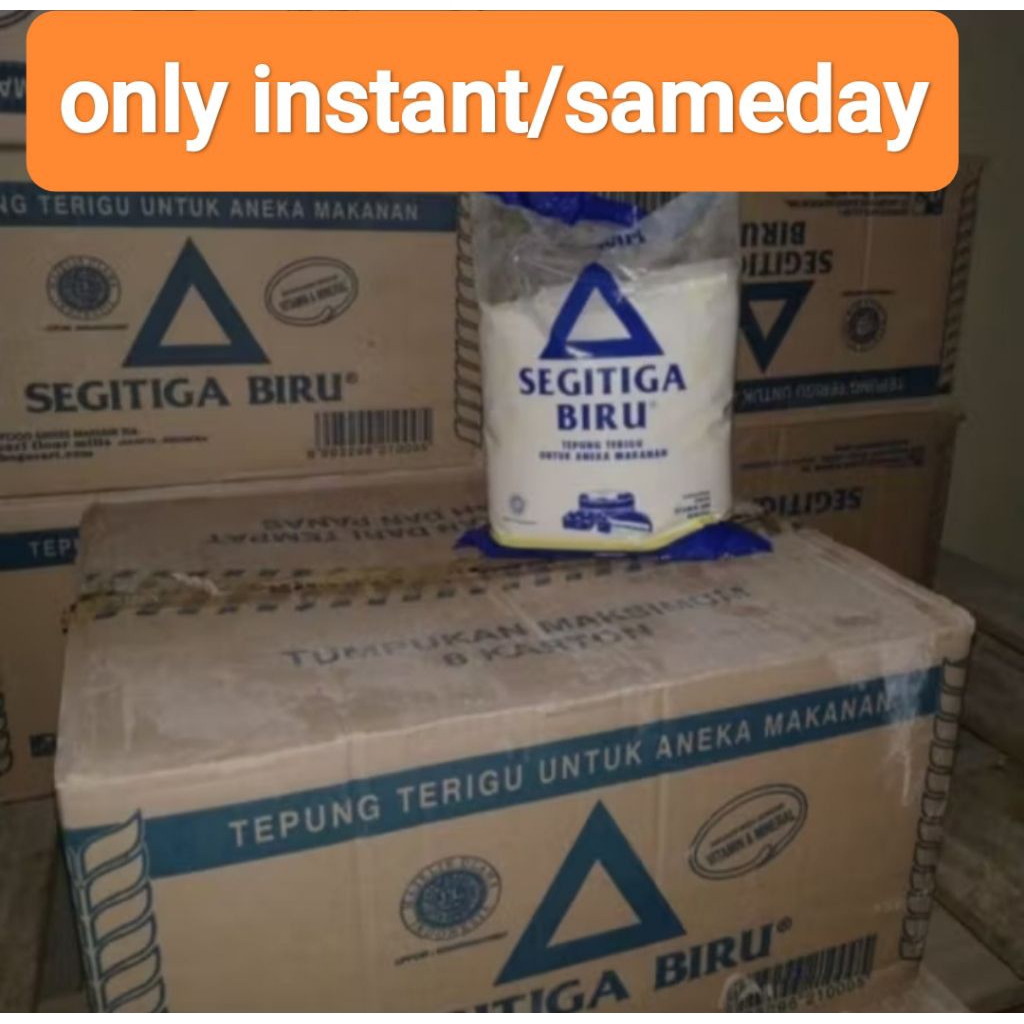 Tepung Terigu SEGITIGA BIRU 1Kg 1Dus