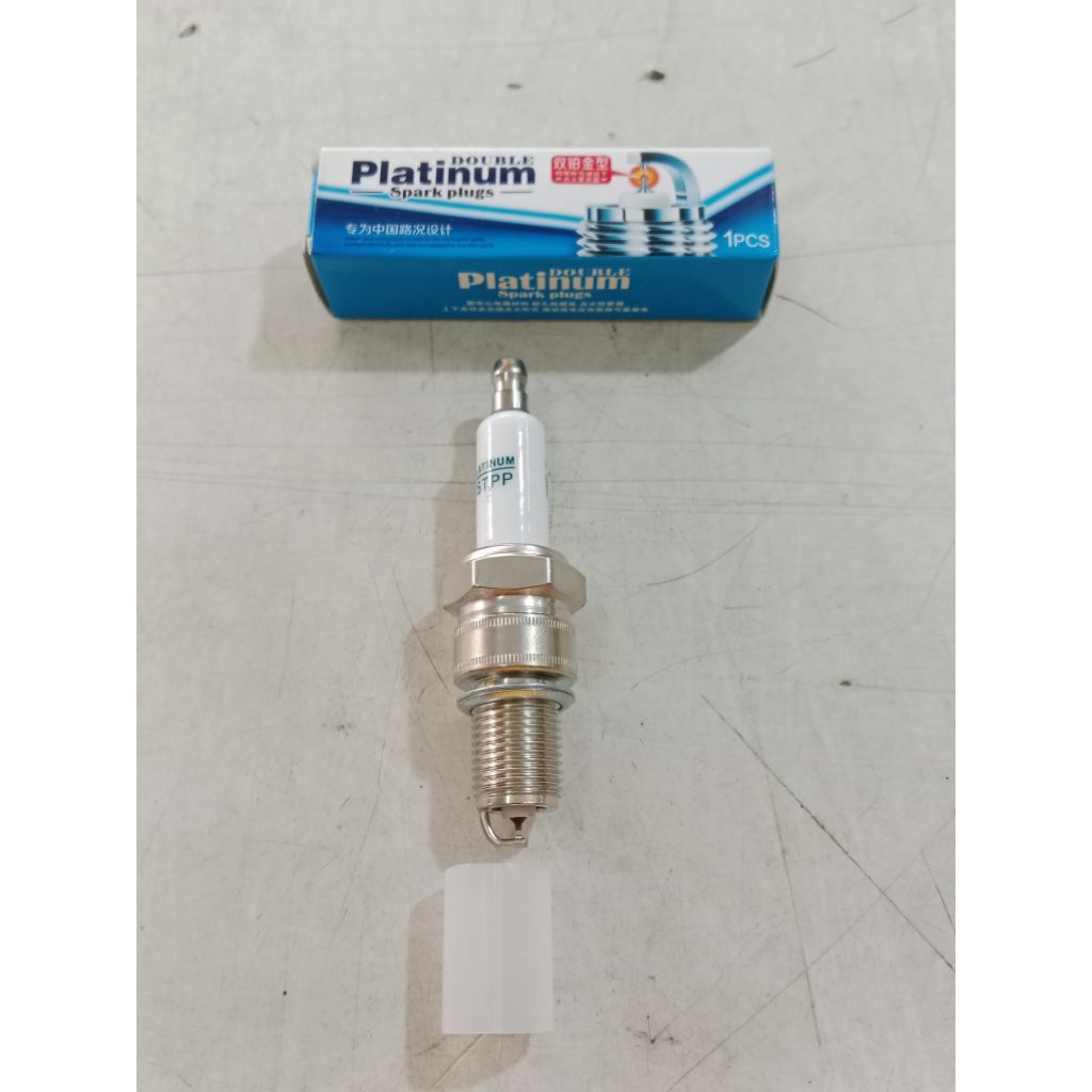 busi platinum vespa drat pendek dan panjang