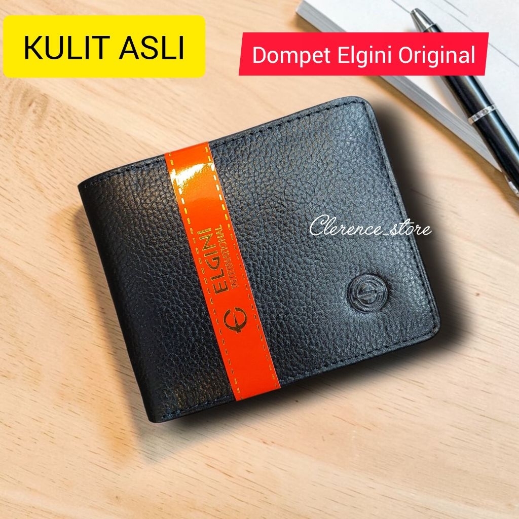 PROMO Dompet Pria Kulit asli original Elgini-Dompet Cowok Premium Elegan 69512