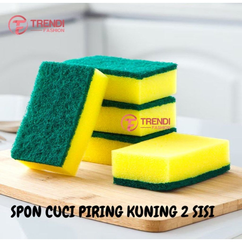 Spon Busa Cuci Piring Sponge Cuci Piring 2 Sisi