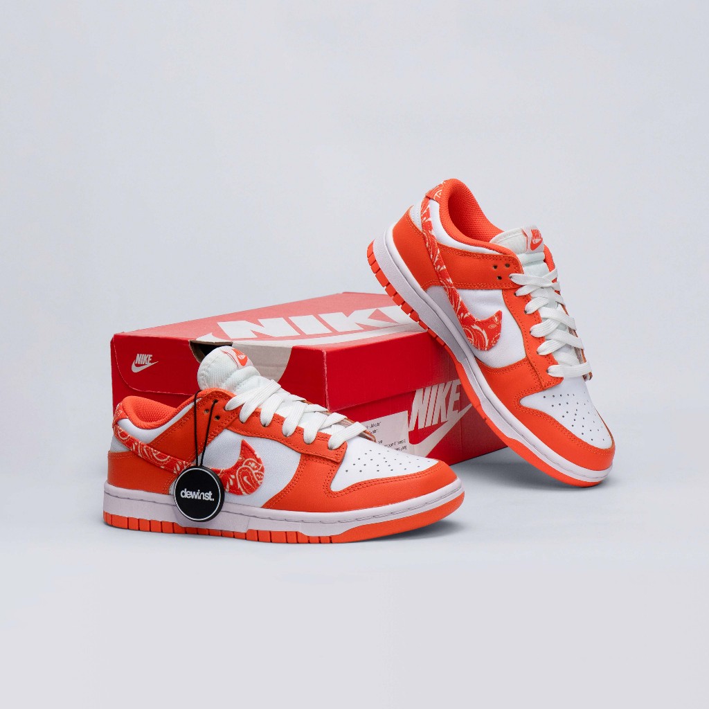 Dunk Low Paisley Orange Womens