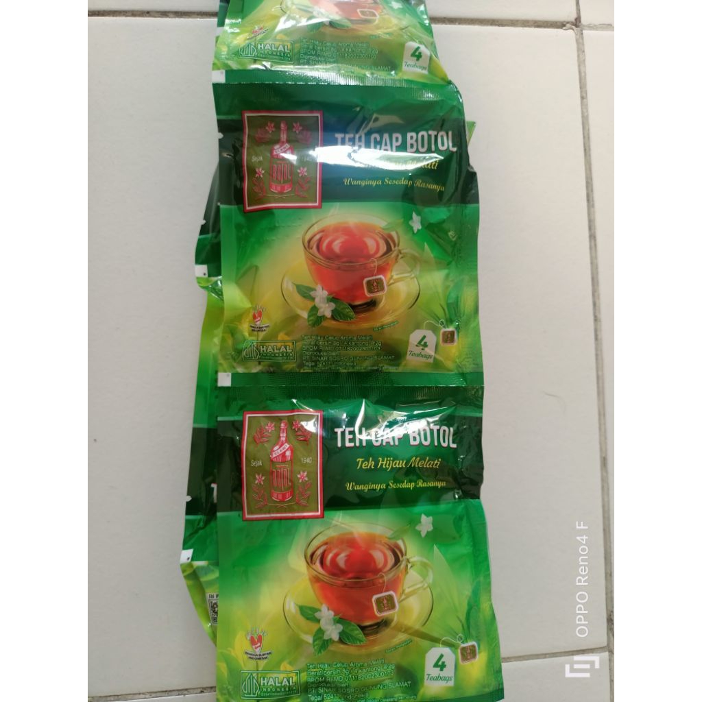 teh celup cap botol renceng 10 sachet