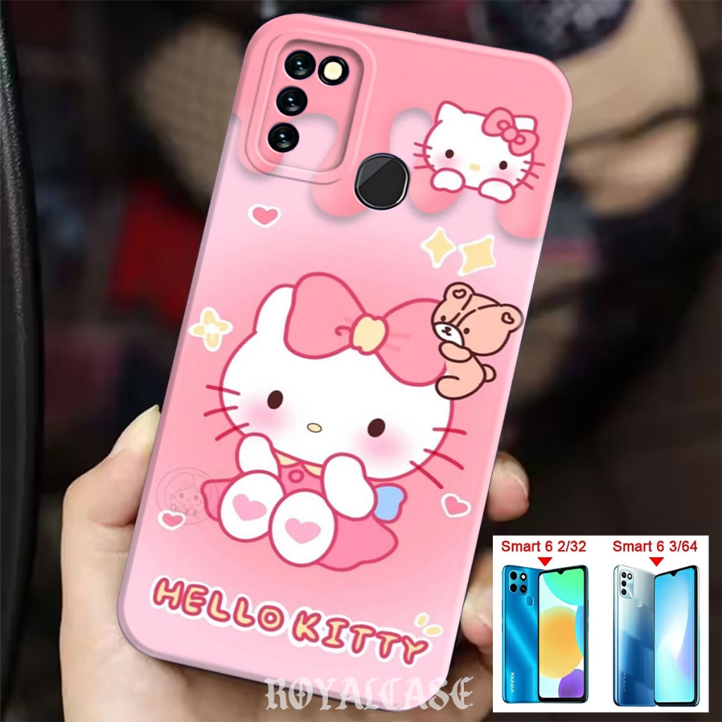 Softcase Infinix Smart 6 Smart 6 Plus Smart 5 Smart HD 2021 - Motif Kartun Lucu - Procamera - Bumper