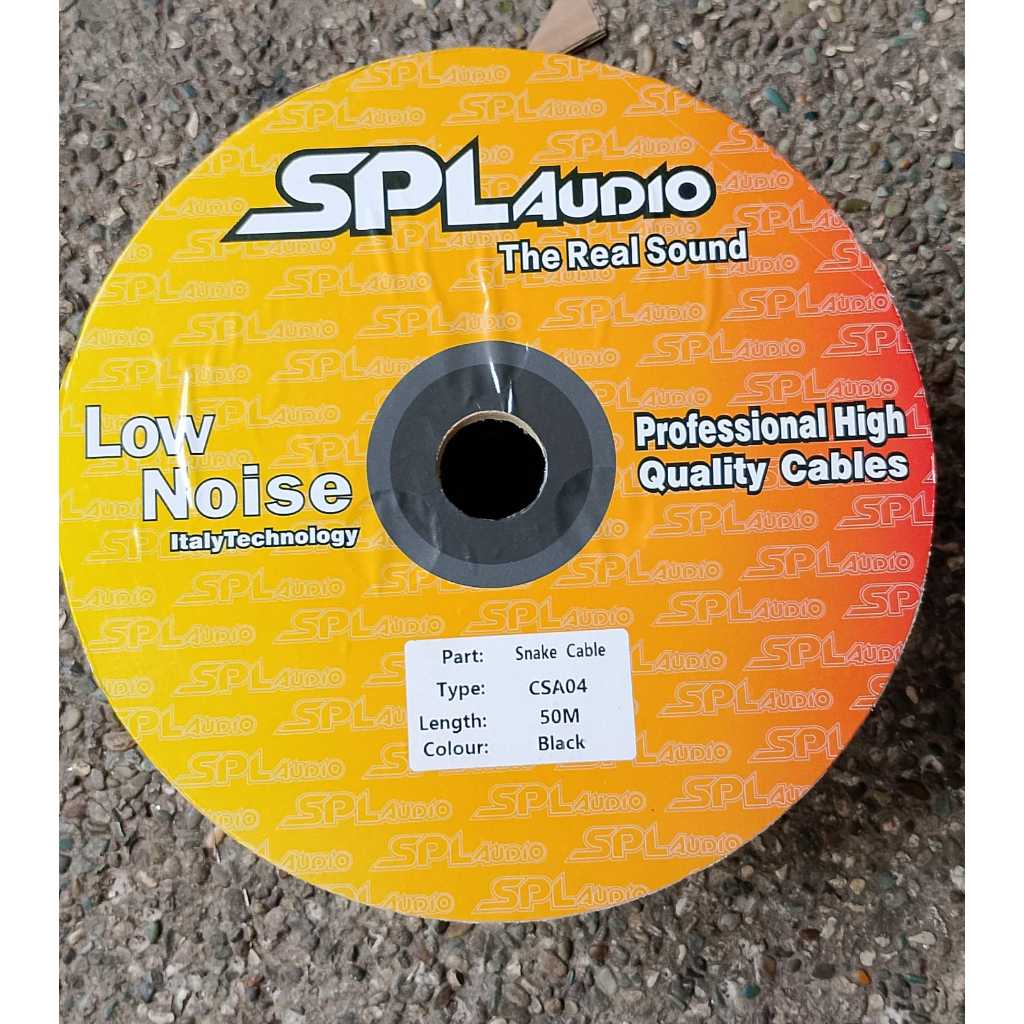 Kabel Snake SPL Audio CSA-04 Meteran Ecer snake isi 4 kabel input
