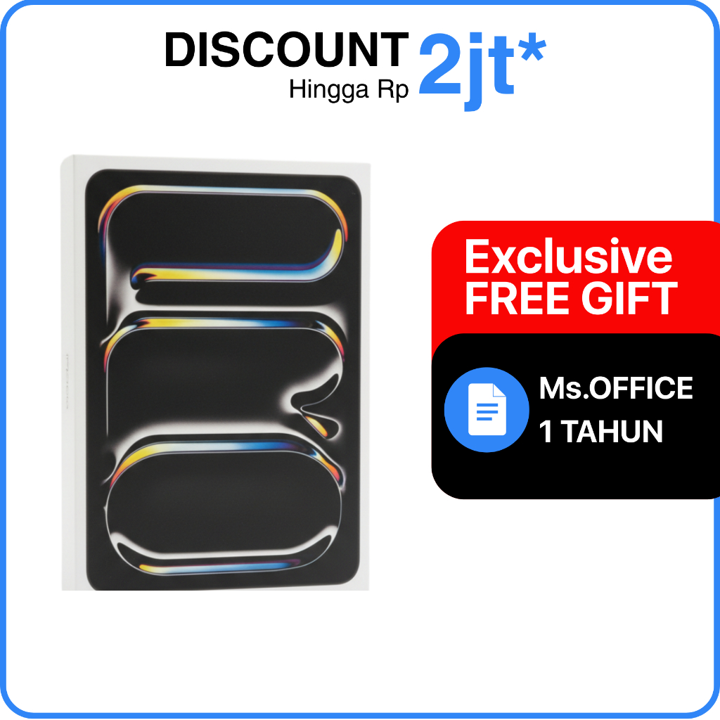 Ipad Pro M5 11 Inch M5 Chip 256GB 512GB 1TB 2TB Wifi Only Resmi