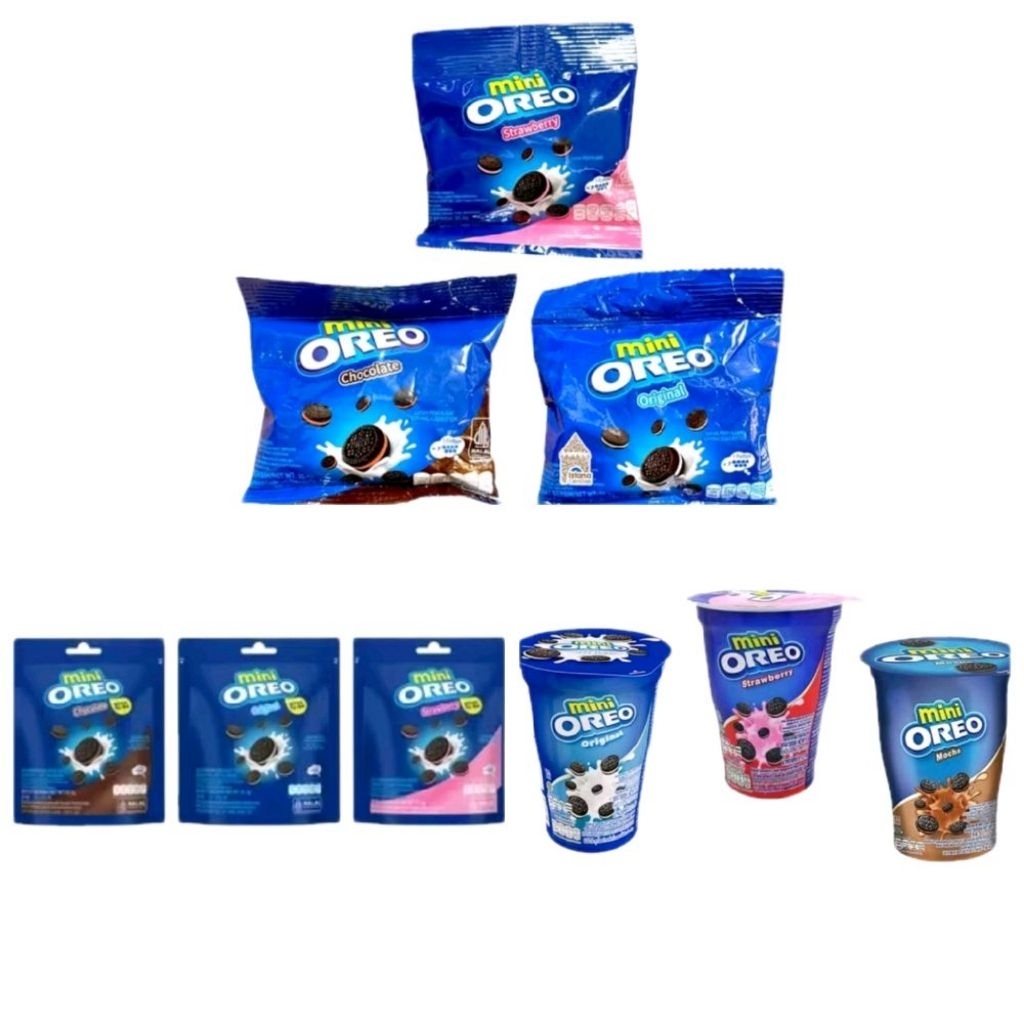 Biskuit OREO Sandwich Mini 20Gr - 61Gr