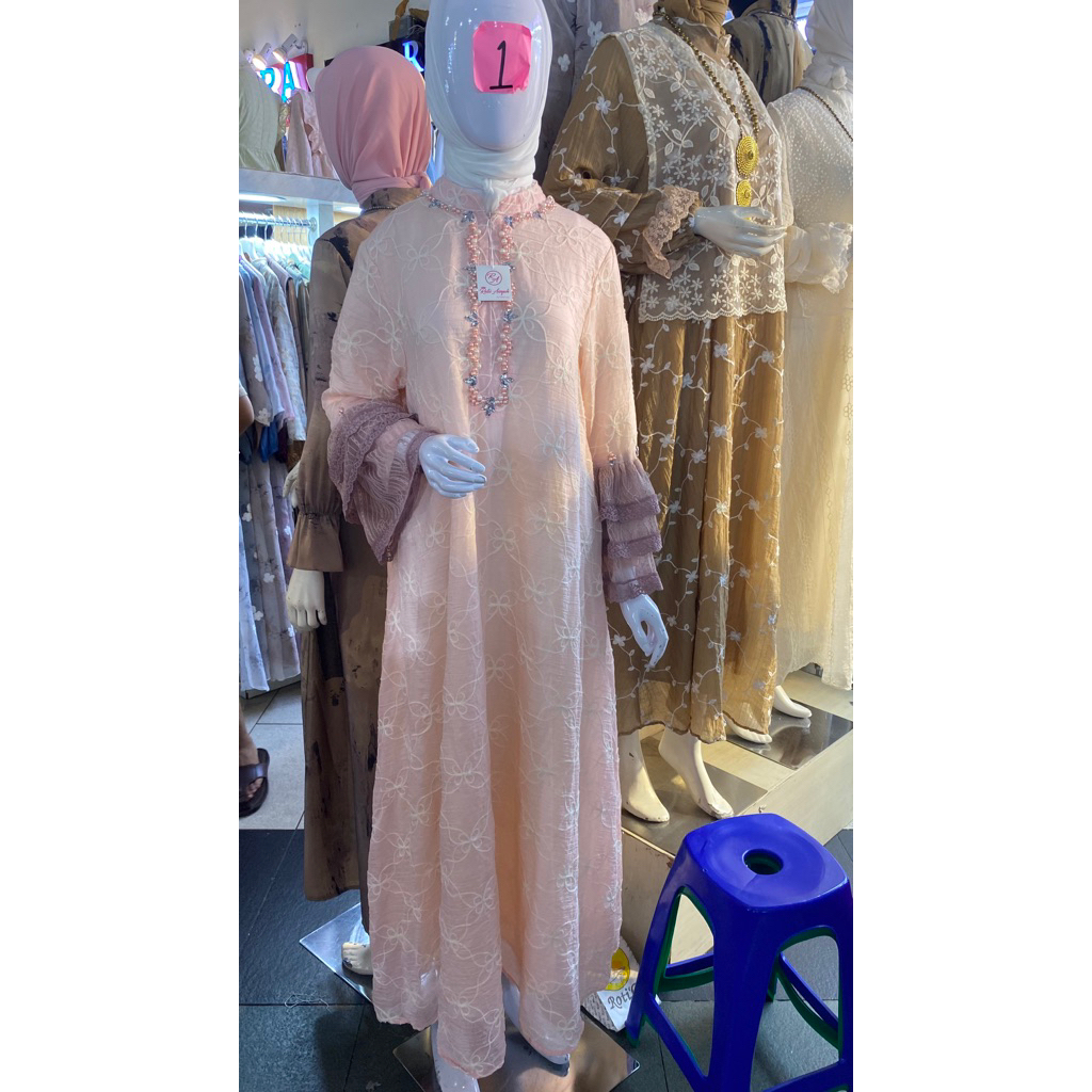 Gamis wanita santily bordir