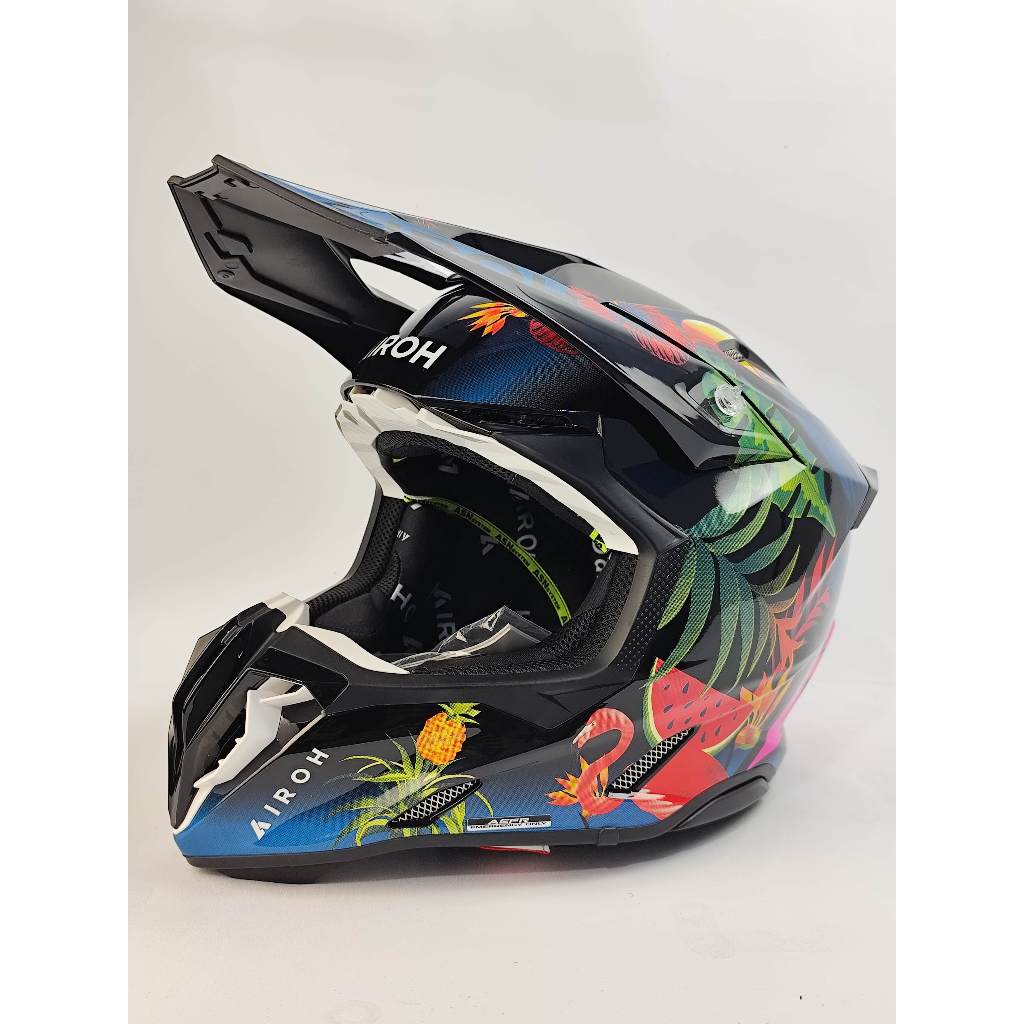 Airoh twist 3 amazonia original Helm Airoh Helm Trail Mx adventure motocross