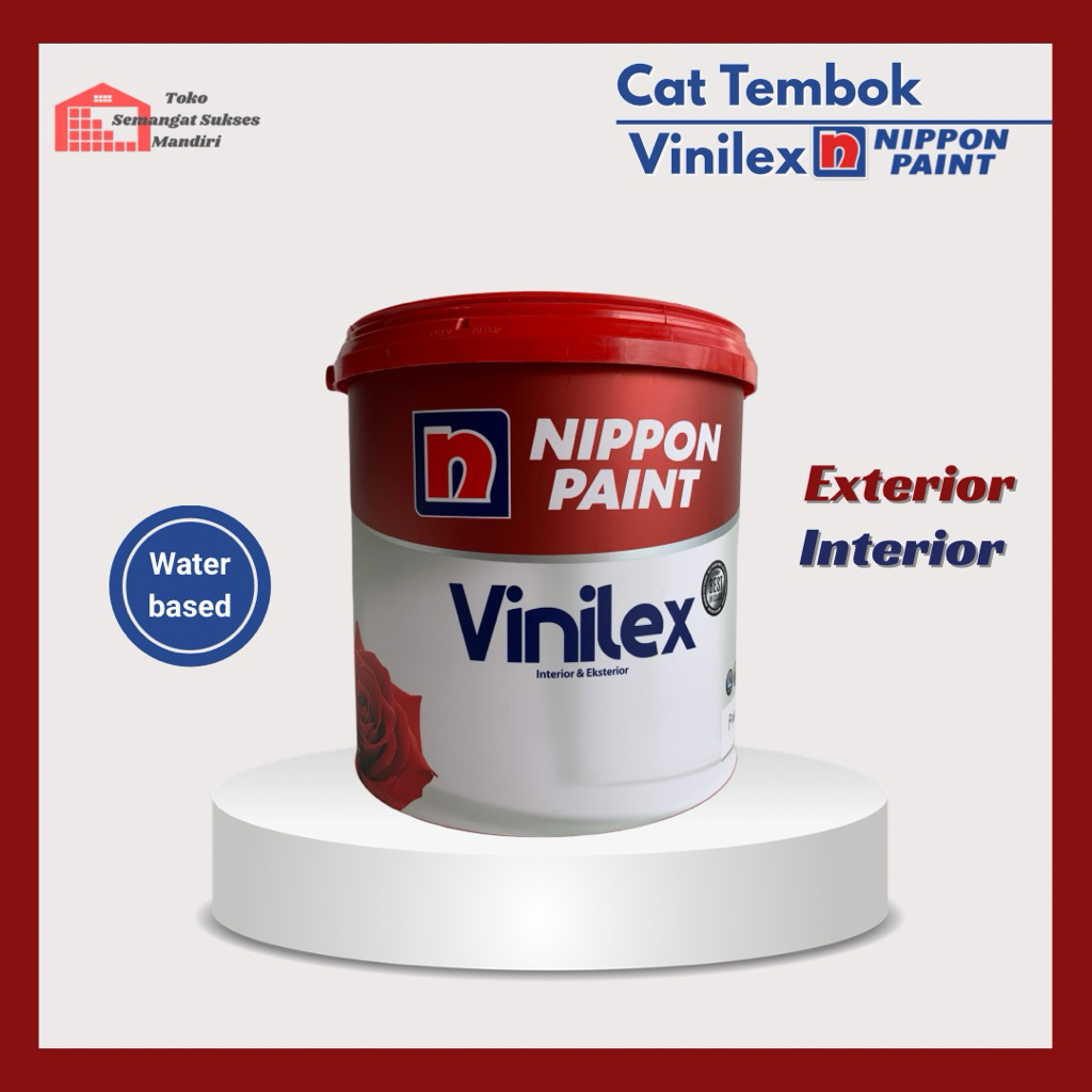 Cat Tembok Vinilex Nippont Paint [KEMASAN 5KG]
