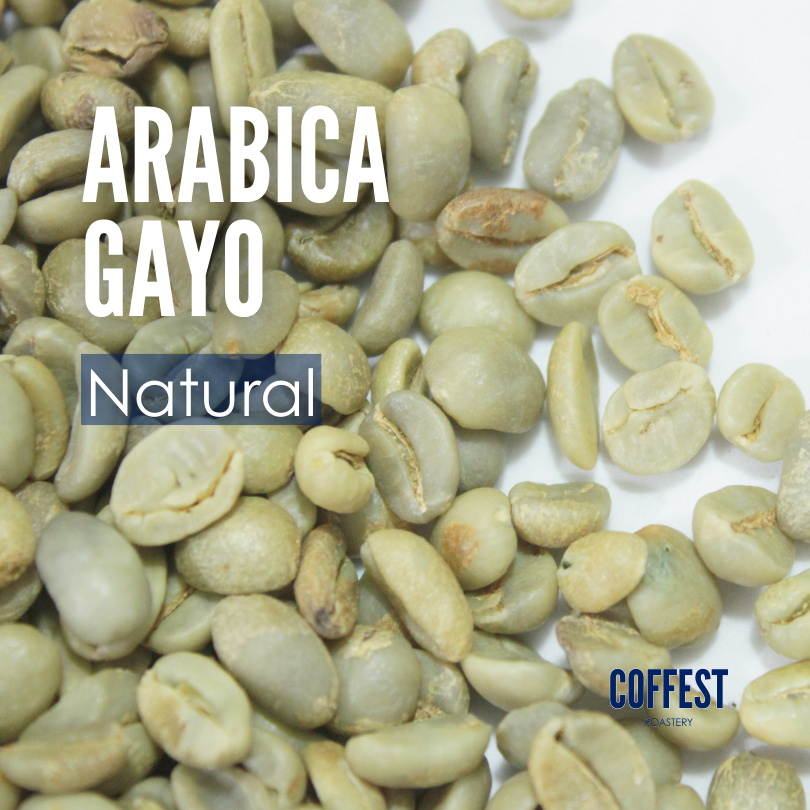 Green Bean Specialty Arabika Gayo - Natural Processed - 1 kg