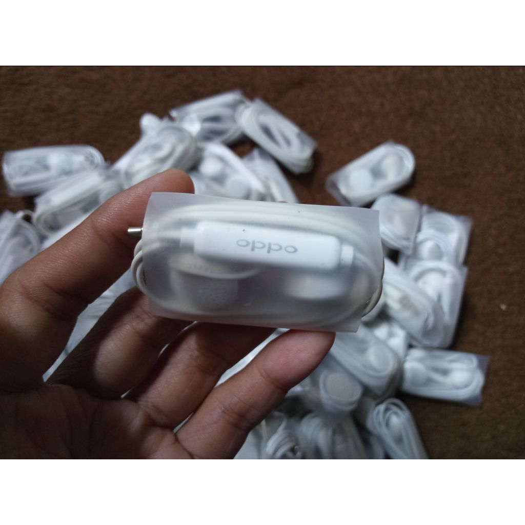 headset biasa merek Oppo & Vivo
