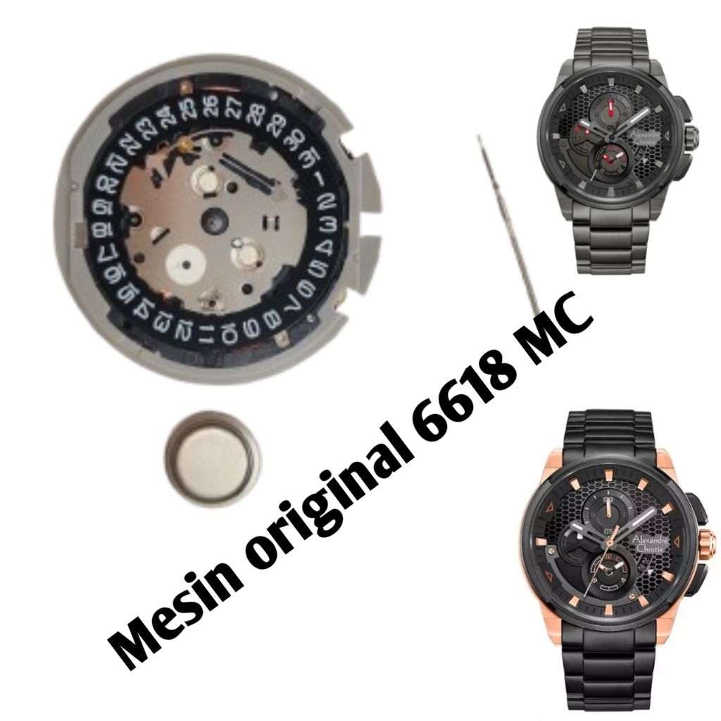 Mesin Alexandre Christie original 6618MC