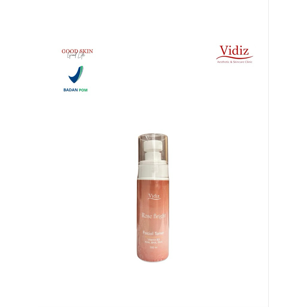 Vidiz Facial Toner Rose | Brightening Toner 100ml | NA1818103997