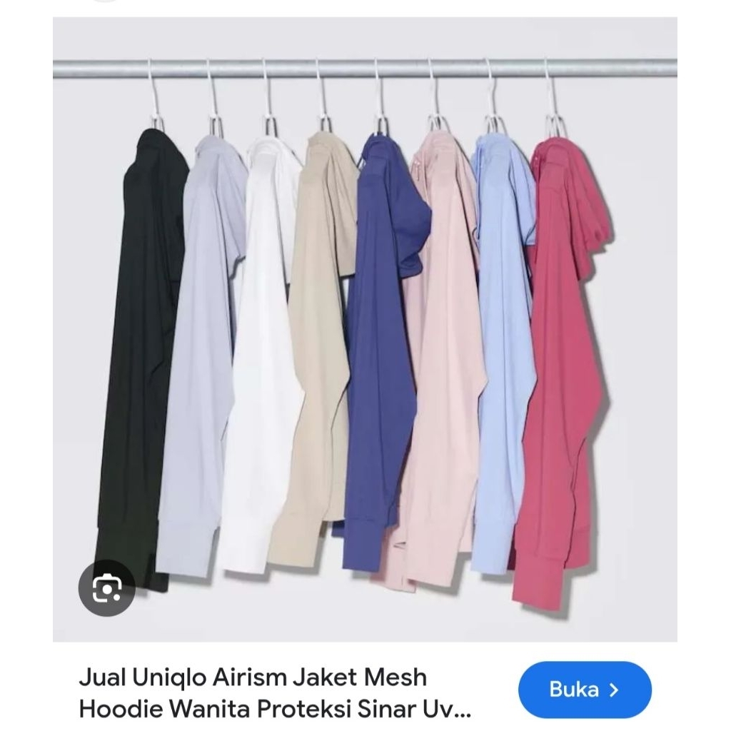 jaket running UNIQLO airism